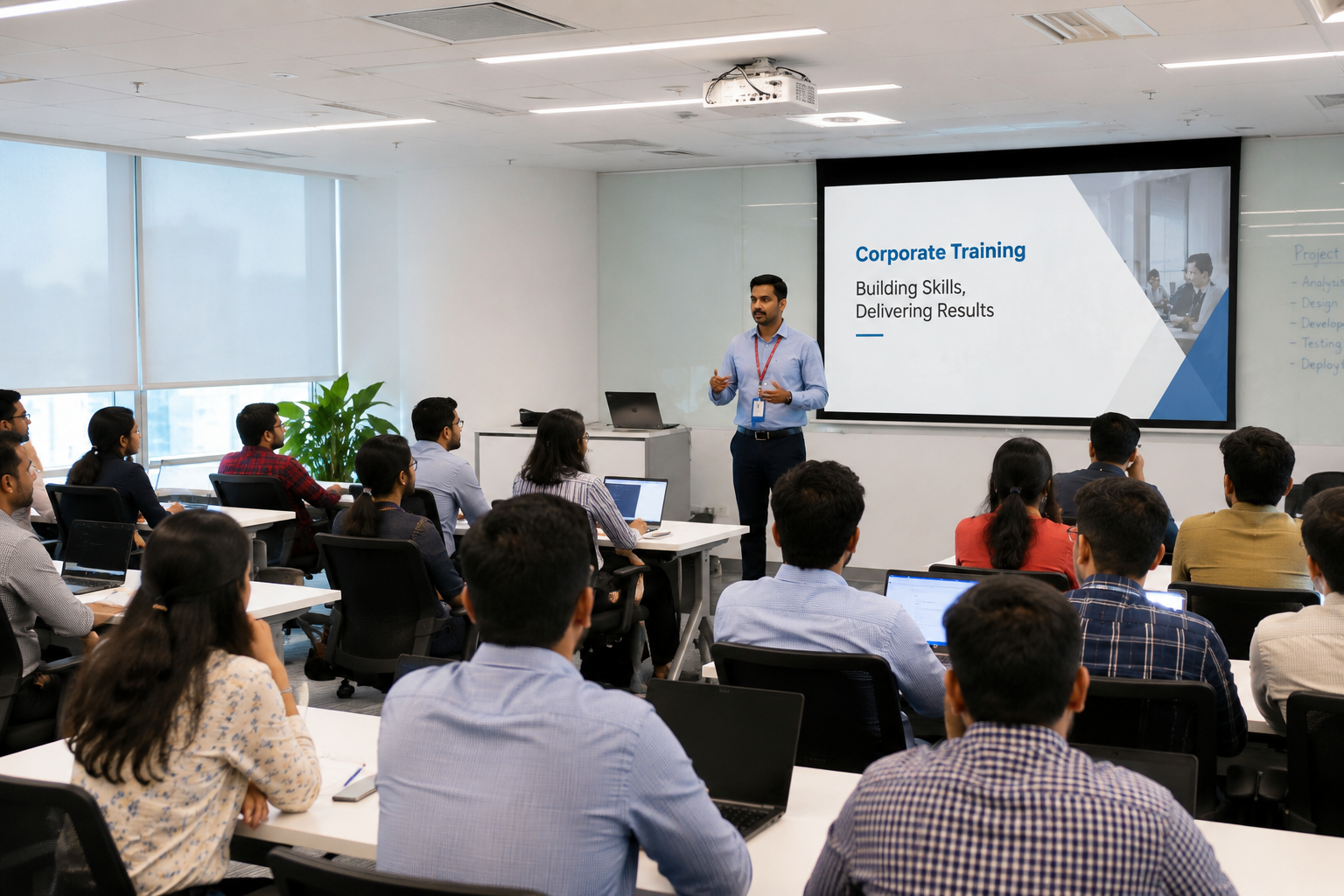 Corporate training delivery